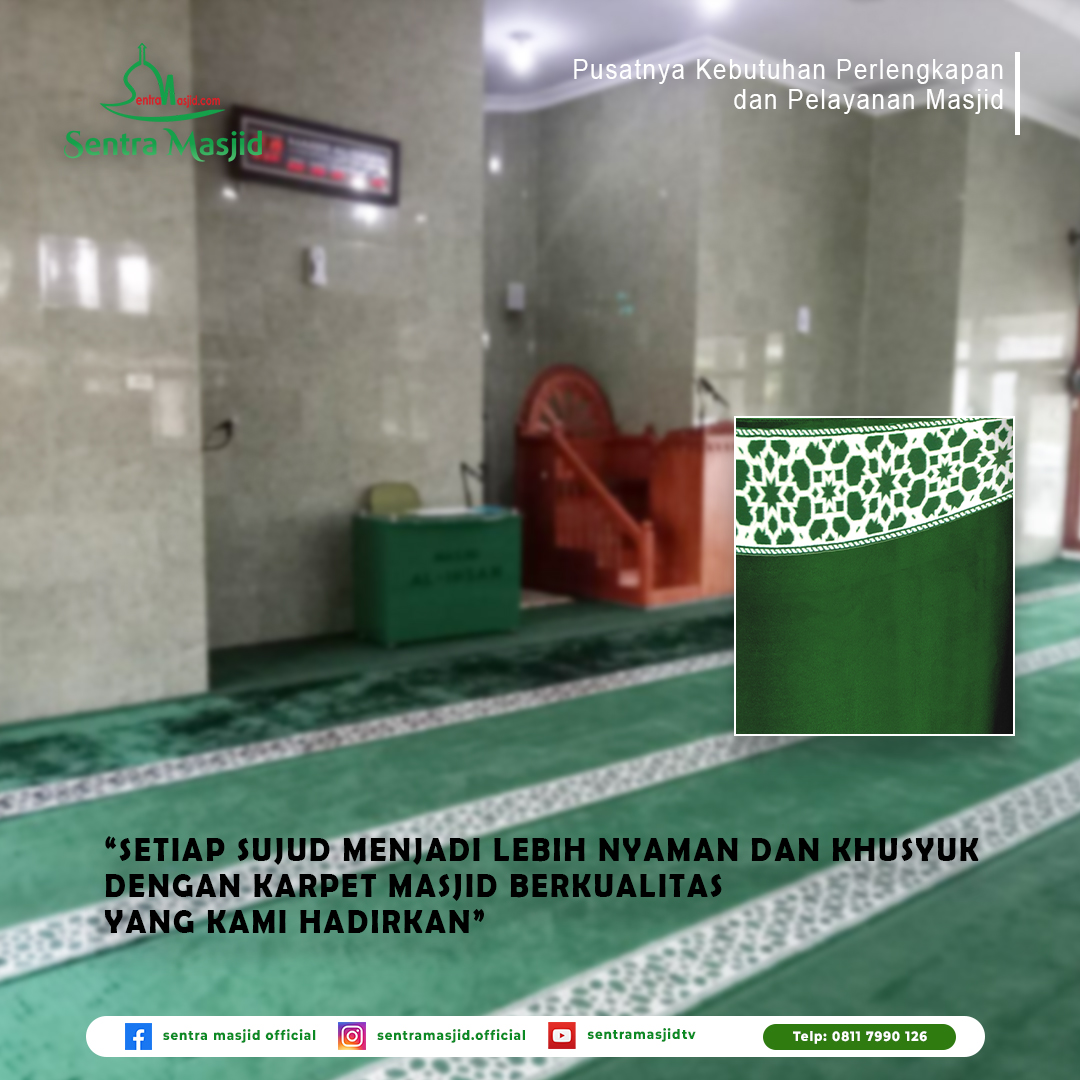 Blog Sentra Masjid PANDUAN LENGKAP MERAWAT KARPET MASJID AGAR TETAP AWET DAN BERSIH
