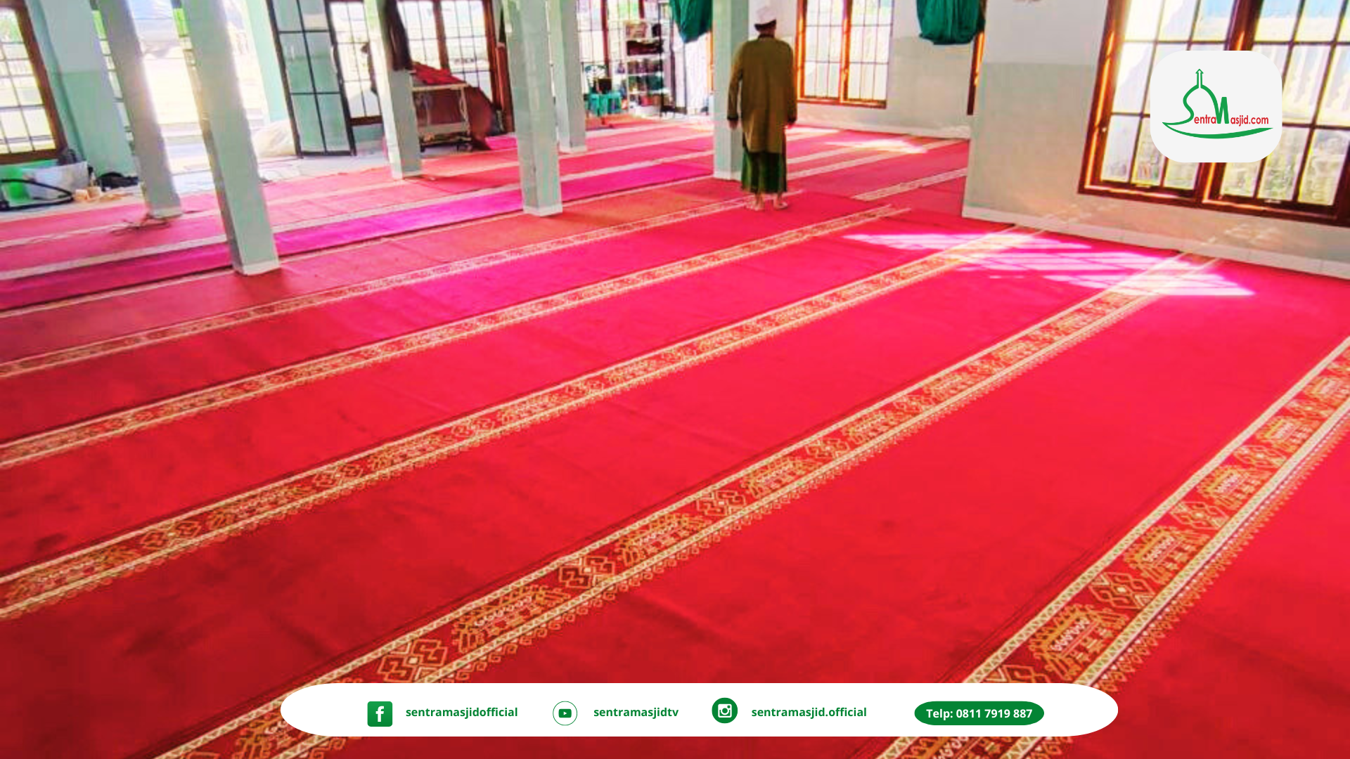 Blog Sentra Masjid Pemasangan Karpet Di Masjid Al Muttaqien, Kab. Tanggamus, Lampung