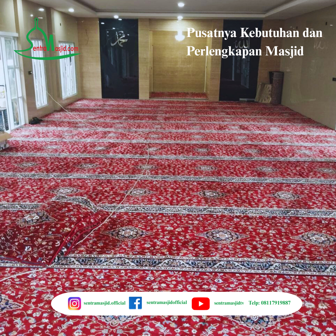 Blog Sentra Masjid Rahasia Karpet-karpet yang Tergelar Estetik Di Masjid-masjid Wilayah Jabodetabek