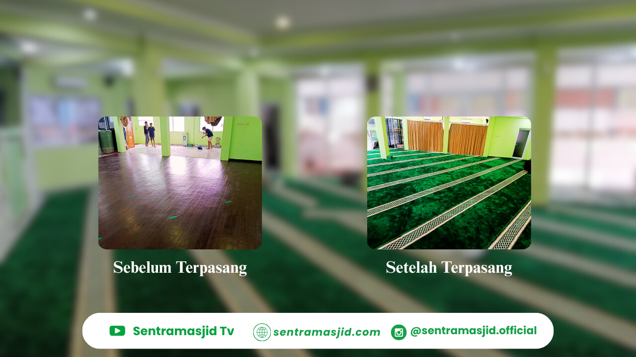 Blog Sentra Masjid Pemasangan Karpet Di Mushola Gedung B.J. Habibie, Jakarta Pusat
