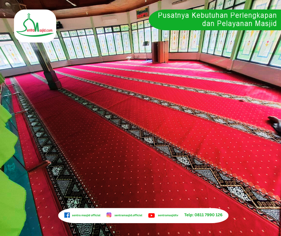 Blog Sentra Masjid Pemasangan Karpet Masjid Asy Syifa, Kota Palembang