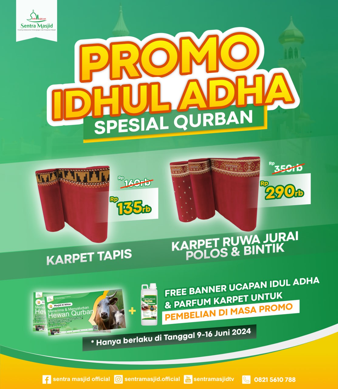 Blog Sentra Masjid Promo Karpet Masjid Spesial Kurban