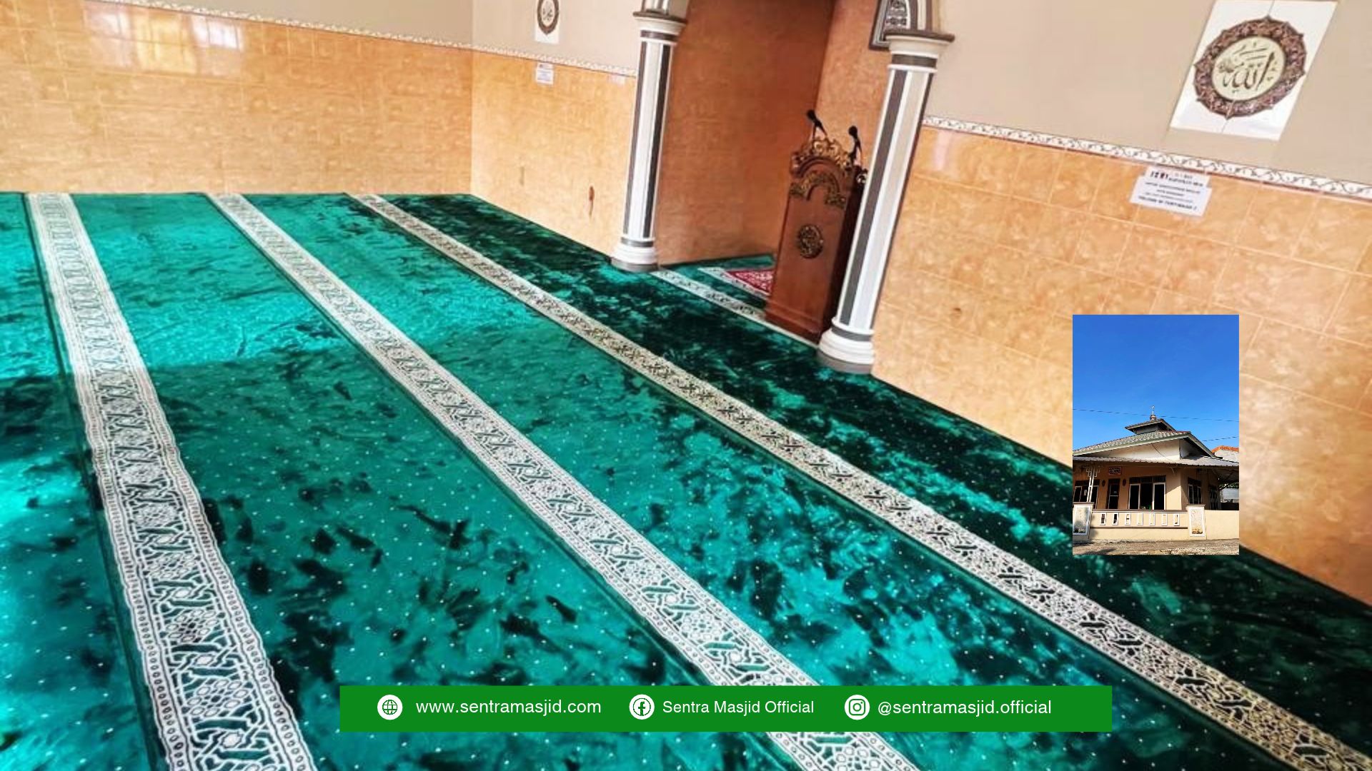 Blog Sentra Masjid Testimoni Pemasangan Karpet Mushola Al Amin, Bandar Lampung