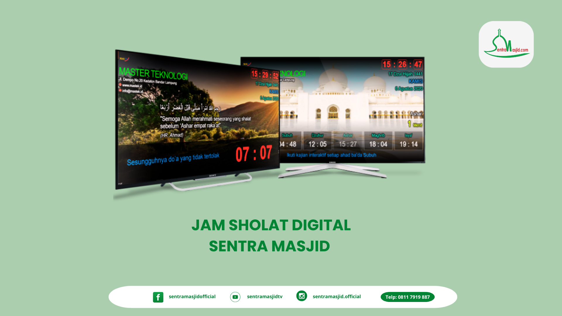Blog Sentra Masjid Keunggulan Jam Sholat Digital Sentra Masjid