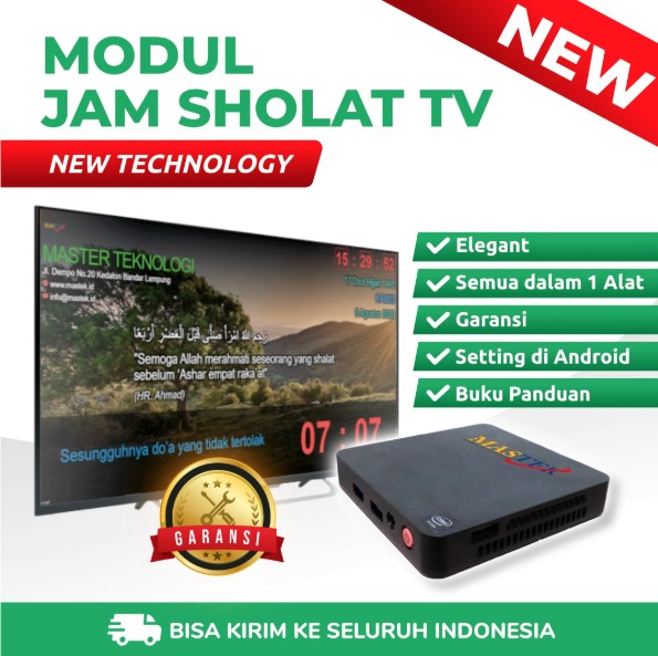 Modul Jam Shalat TV